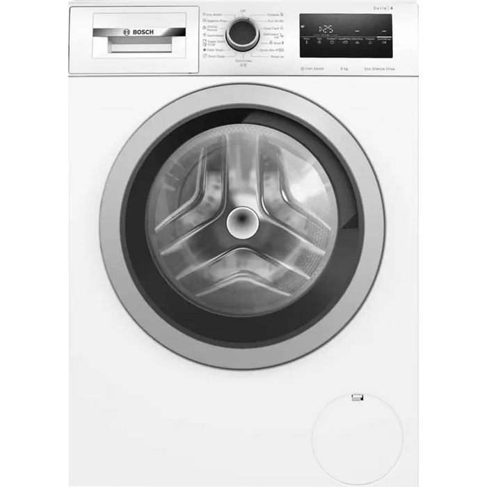 Bosch WAN24266BY SER4 Washing machine 8kg A 1200rpm 51/72dB(A) Iron Assist waveDrum 65l 7 options Rinse Plus