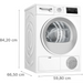 BOSCH WTH86277PL Heat Pump Washer Dryer 8kg White - Washer DryersAGD-SUW<<<Home Appliance - ProductsAGD<<<ActionPL