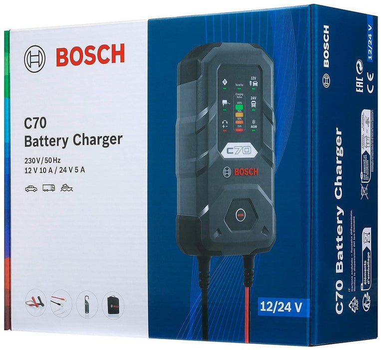 BOSCH C70 12/24V 10A Зарядно устройство