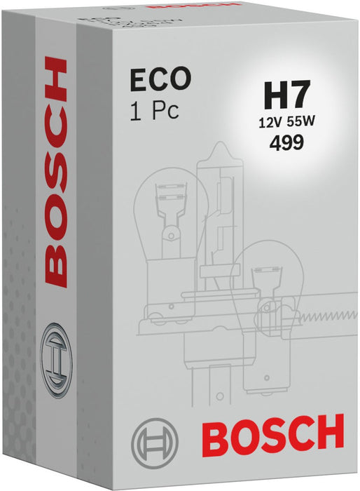 BOSCH ECO H7 3200K 55W 12V CARTON BOX 1 PCS