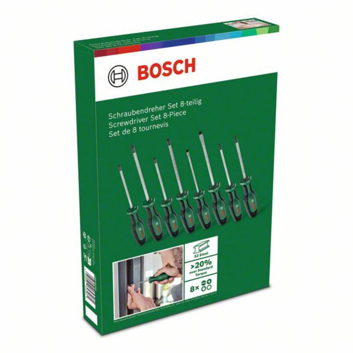 SCREWDRIVER SET 8H. BOSCH