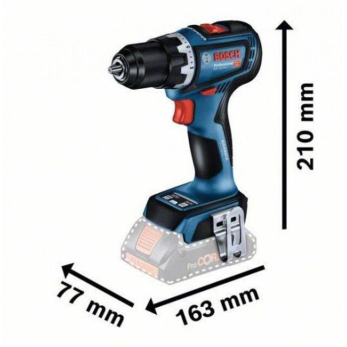 SCREWDRIVER BOSCH GSR 18V-90 2X5AH