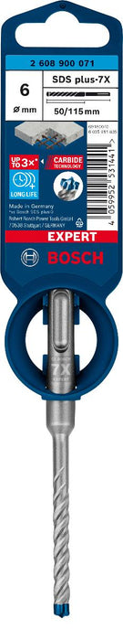 DRILL BIT BOSCH SDS-PLUS-7X 6X50X115