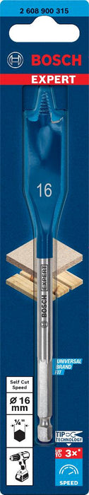 BOSCH FLAT DRILL BIT 16X100X152