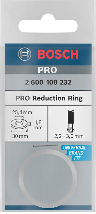 REDUCING RING 30X25.4 BOSCH PRO
