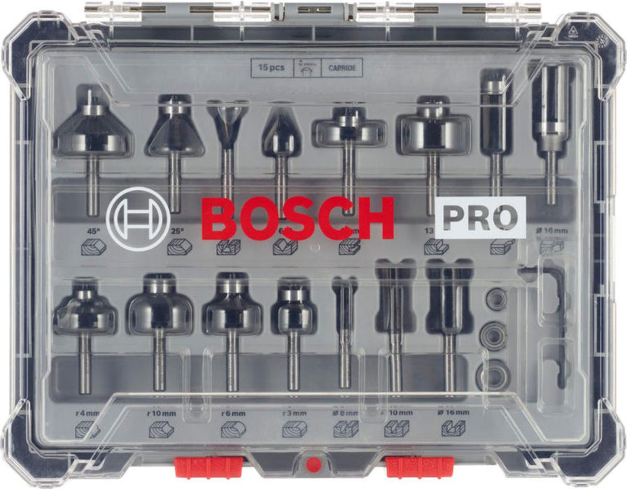 Spool set BOSCH 2607017471 Metal 15 Pieces