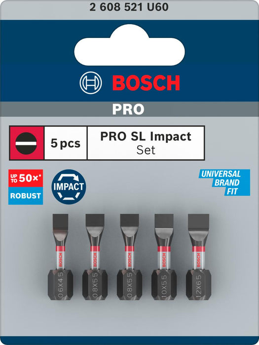 IMPACT BITS SET SL 3PCS BOSCH