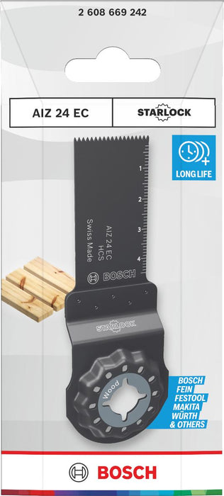 BOSCH Plunge Knife STARLOCK AIZ24 EC 1PC