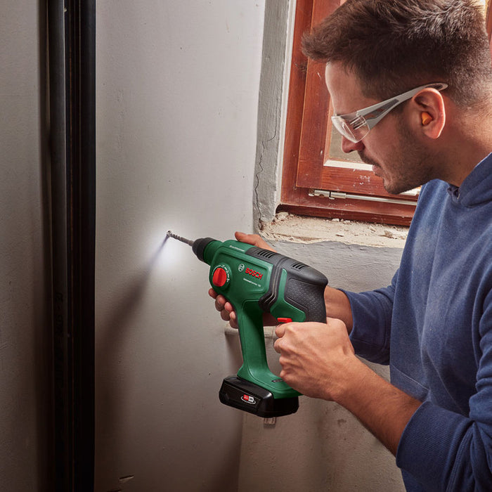 CORDLESS HAMMER 18V BOSCH UNIVERSALHAMMER 18 V, 2.00 J, SDS PLUS, WITHOUT BATTERY AND CHARGER