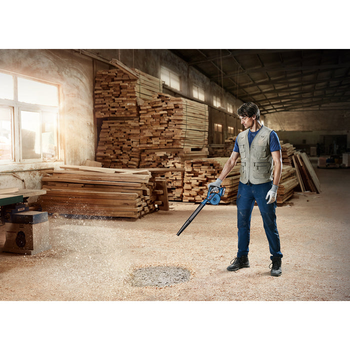 CORDLESS BROOM BOSCH GBL 18V-120 18 V, MAXIMUM BLOW SPEED 270 km/h