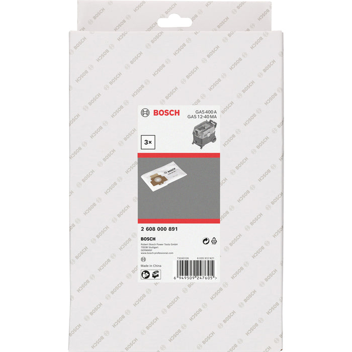 CAT FILTER BAG FOR BOSCH VACUUM CLEANER 3 PCS
