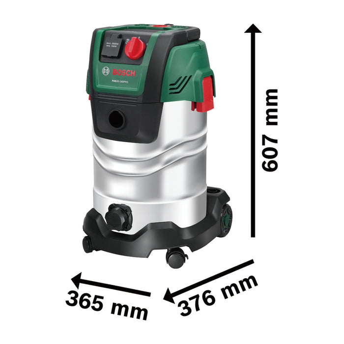 WET AND DRY VACUUM CLEANER BOSCH PAS30-240PRS