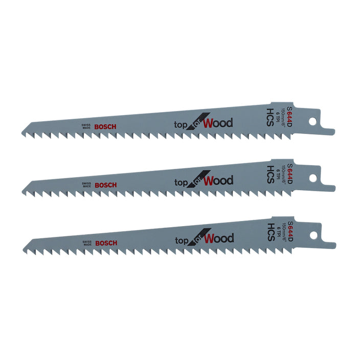SET OF 3 BLADES FOR KEO BOSCH CORDLESS SAW