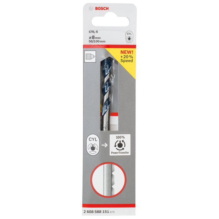 DRILL FOR CONCRETE BOSCH CYL-5 8X100