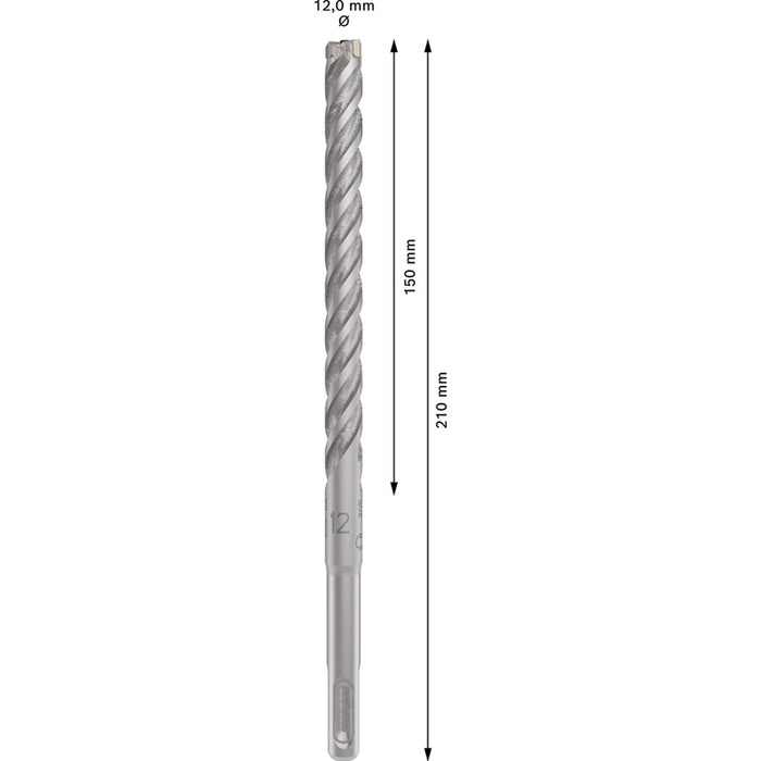 DRILL FOR CONCRETE BOSCH SDS PLUS-5X 12X210