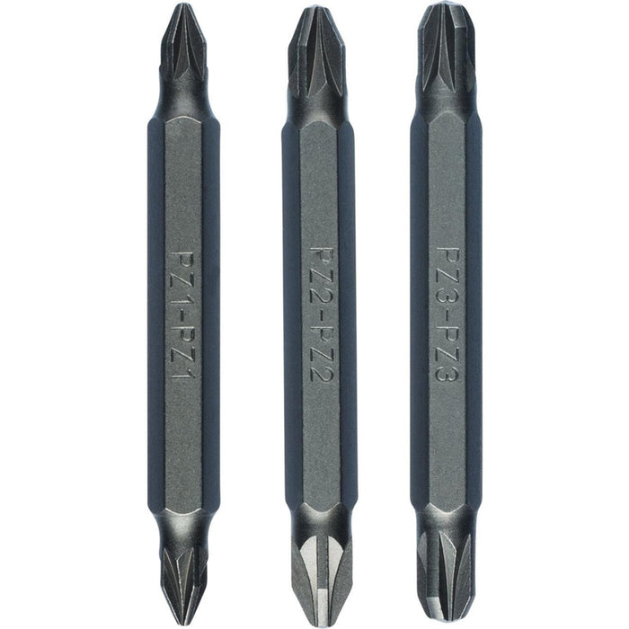 SET OF BOSCH PZ/PZ DOUBLE SIDED BITS