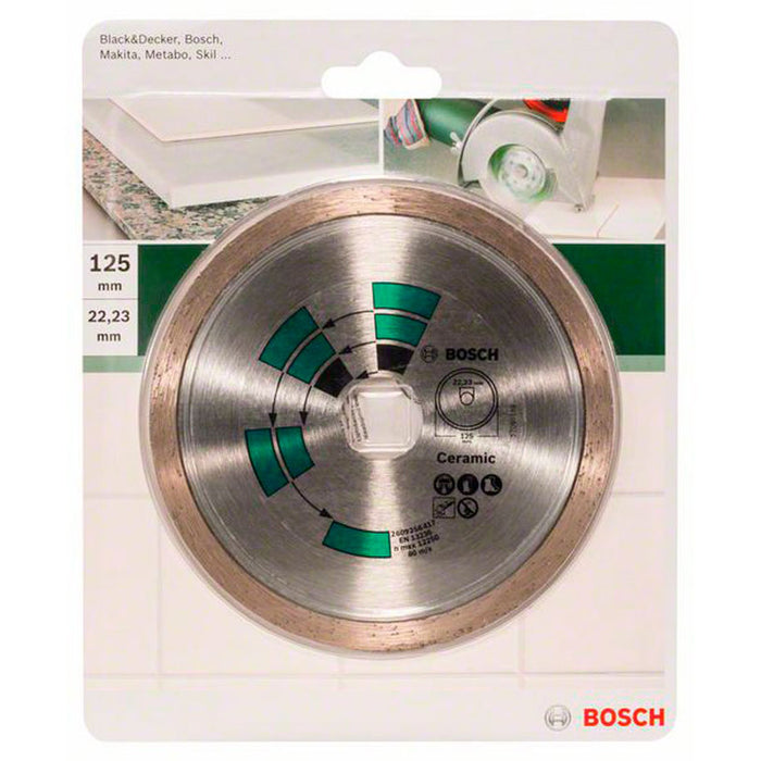 DIAMOND DISC FOR CUTTING NON-METAL BOSCH 125x22.23