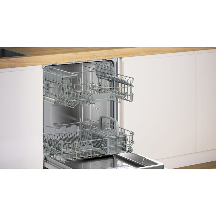 Bosch SMI2ITS09E, SER2, Dishwasher integrated, E, Polinox, 9,5l, 13ps, 5p/4o, 46dB(C), HC