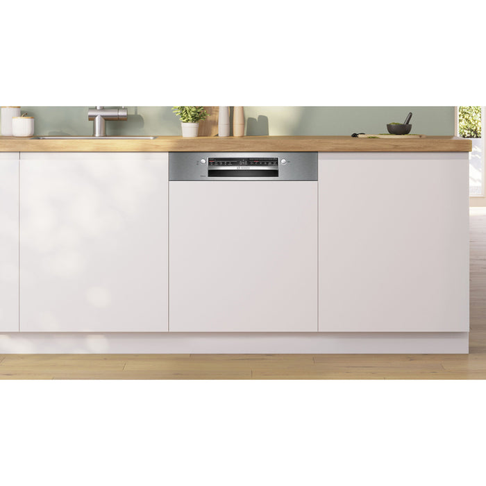 Bosch SMI2ITS09E, SER2, Dishwasher integrated, E, Polinox, 9,5l, 13ps, 5p/4o, 46dB(C), HC