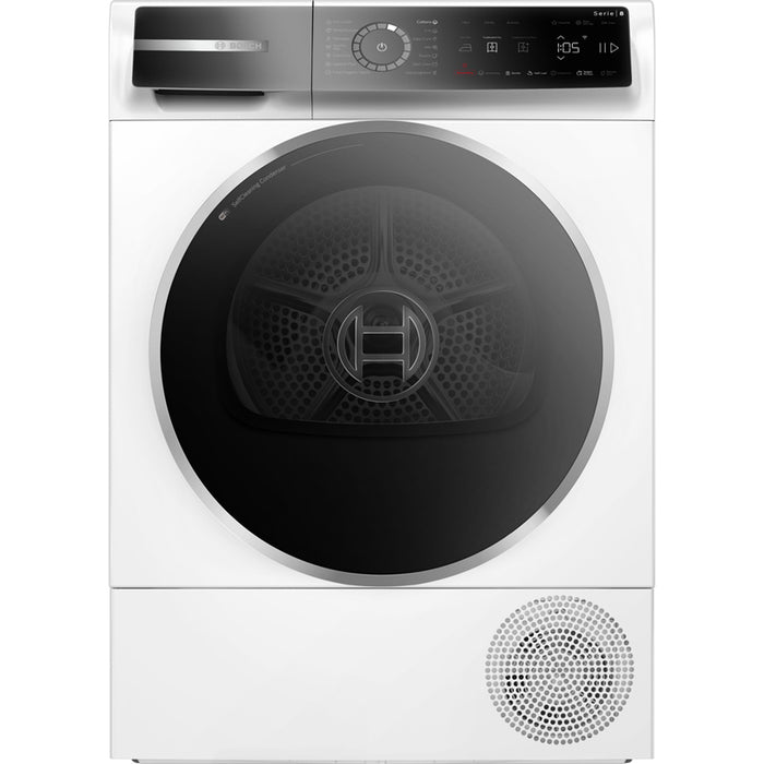 Dryer BOSCH WQB246CNBY, 9 kg, Heat pump, Auto Dry, SelfCleaning Condenser
