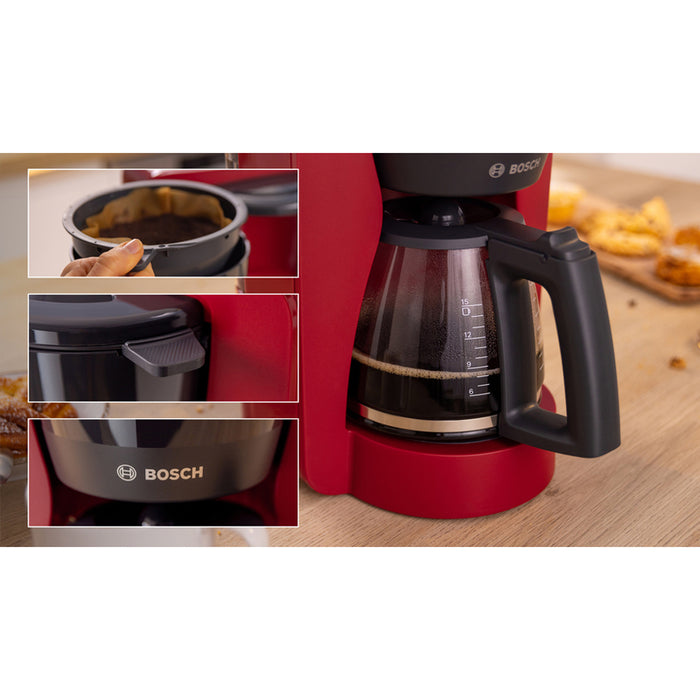 Bosch TKA2M114, Coffee maker, MyMoment, Red