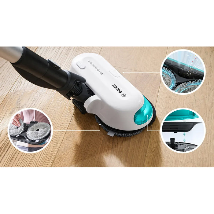 Vertical Vacuum Cleaner BOSCH UNLIMITED 7 PROHYGIENIC AQUA BCS71HYG3 18.00 V