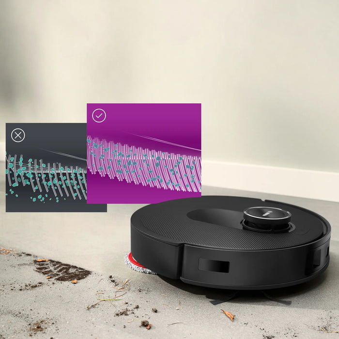Robot vacuum cleaner BOSCH BCRDW3BAB CLEANING WITH MOP, WI-FI CONTROL, MAPPING