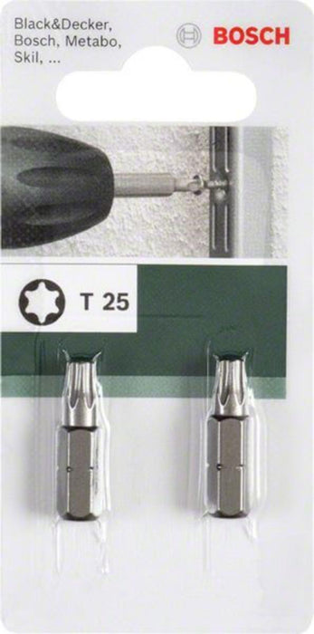 BITS T10X25MM 2PCS BOSCH