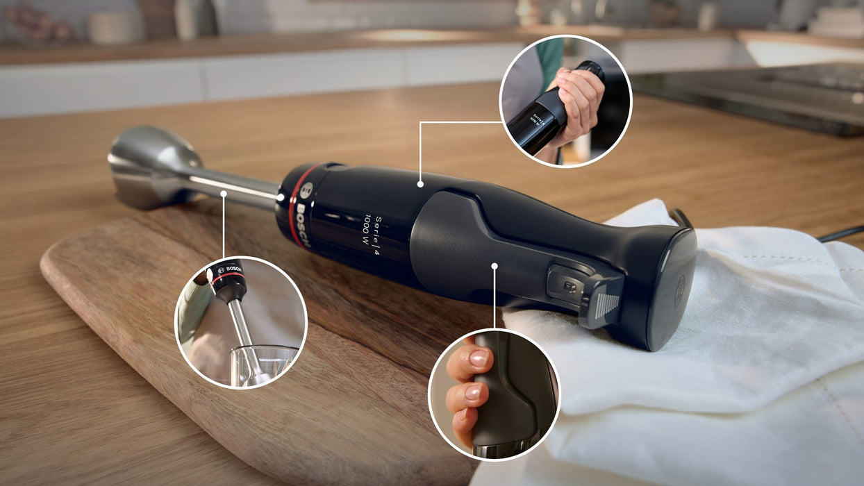 Bosch Serie 4 MSM4B610 blender 0.6 L Immersion blender 1000 W Anthracite, Black