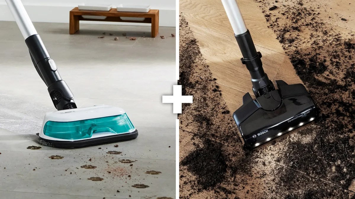 Vacuum cleaner with battery BOSCH Unlimited 7 ProHygienic Aqua BCS71HYG1