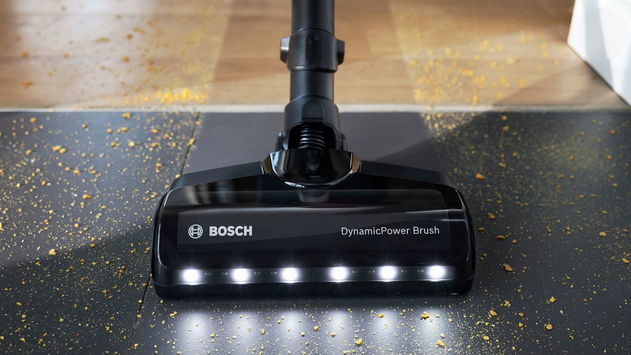 Bosch BSS711W stick vacuum/electric broom Battery Dry Bagless 0.3 L Black, Silver, White