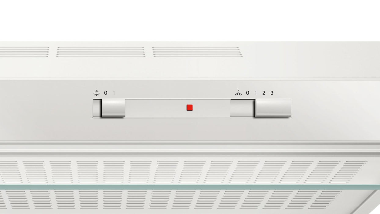 Bosch Serie 2 DUL62FA21 cooker hood Wall-mounted White D 250 m³/h