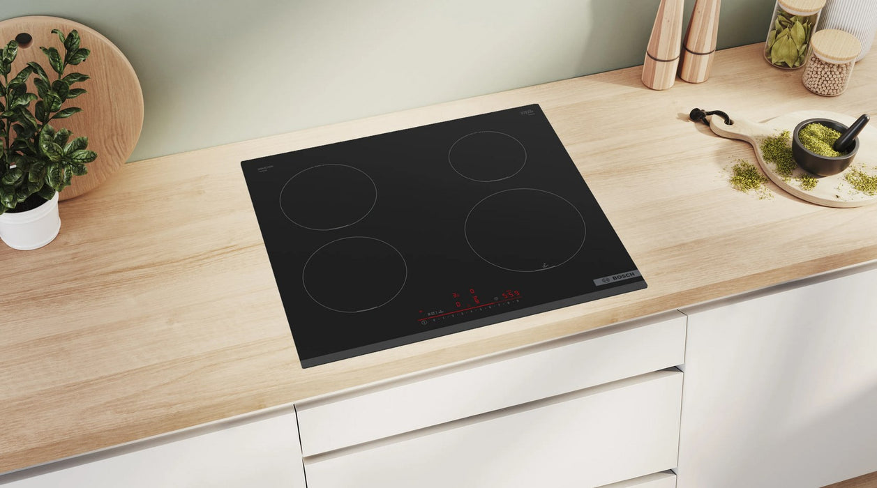 Bosch Serie 6 PIE631HB1E 60 cm 4-zone black built-in induction hob