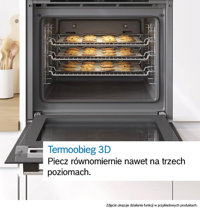 Bosch Serie 8 HBG7341B2 oven 71 L 3600 W Black
