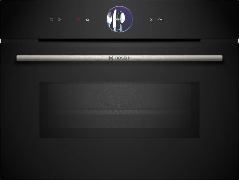 Bosch CMG7361B1 SER8 Compact combi microwave oven, EcoClean back, 20 HM, TFT-touchdisplay