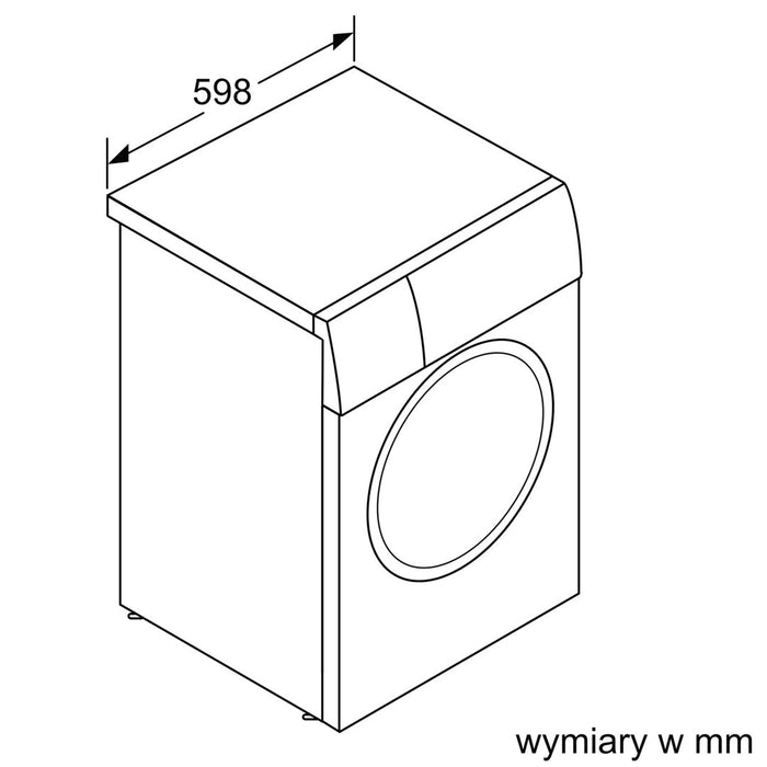 BOSCH WAN2405MPL 8kg 1200 rpm – washing machine