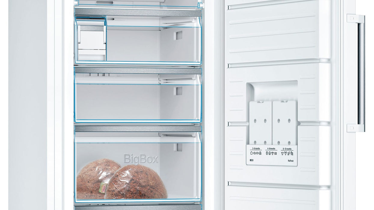 Bosch Serie 6 GSN51AWDV freezer Freestanding Upright White 289 L