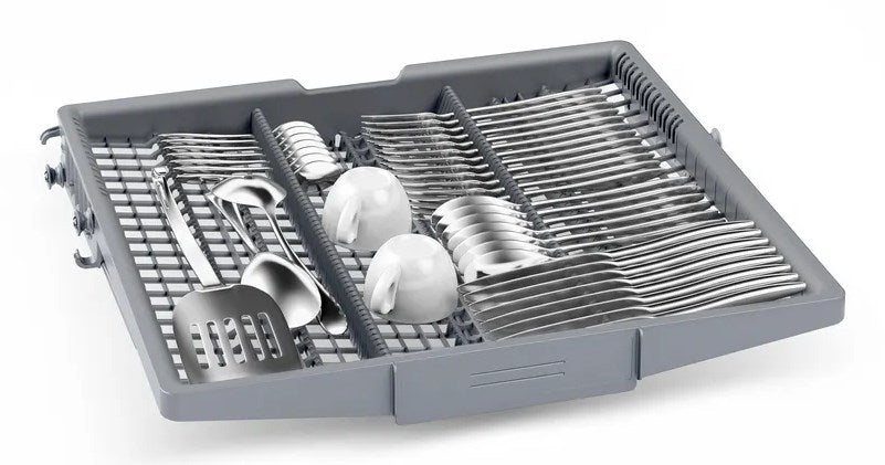 Bosch SMV4ECX23E SER4 Dishwasher fully integrated, C, EcoDrying, 9,0l, 14ps, 6p/5o, 40dB(B), Silence 39dB, 3rd drawer, Rackmatic, HC