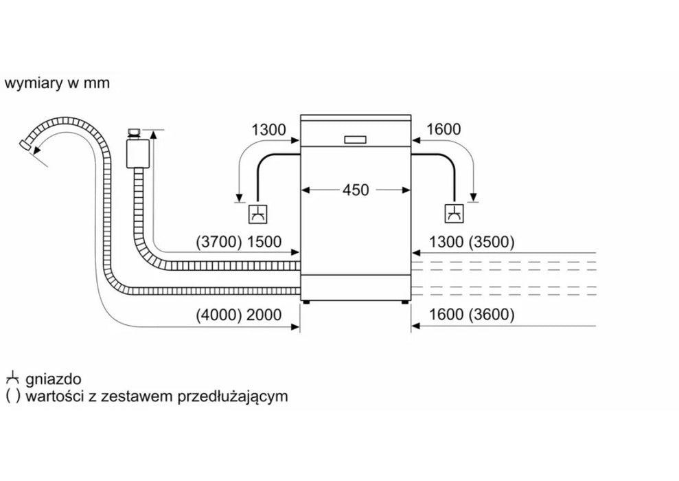 BOSCH SPV4EKX17E built-in dishwasher