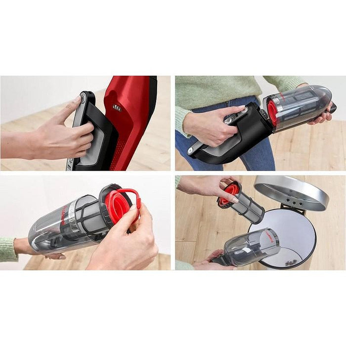 Battery vacuum cleaner BOSCH BBH3ZOO28 Flexxo Gen2 28Vmax ProAnimal Red