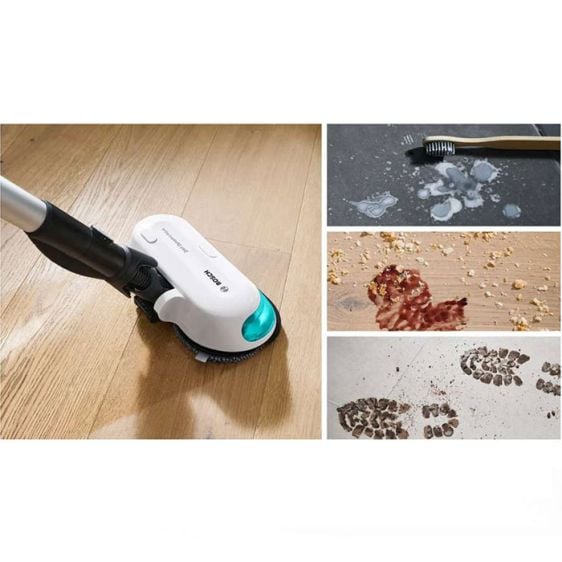 Battery vacuum cleaner BOSCH Unlimited 7 ProHygienic Aqua White BCS71HYG2