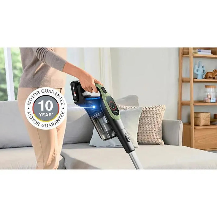 Battery vacuum cleaner BOSCH BCS931TQC Unlimited 9 Green