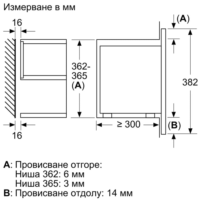 Built-in microwave BOSCH BER7321B1