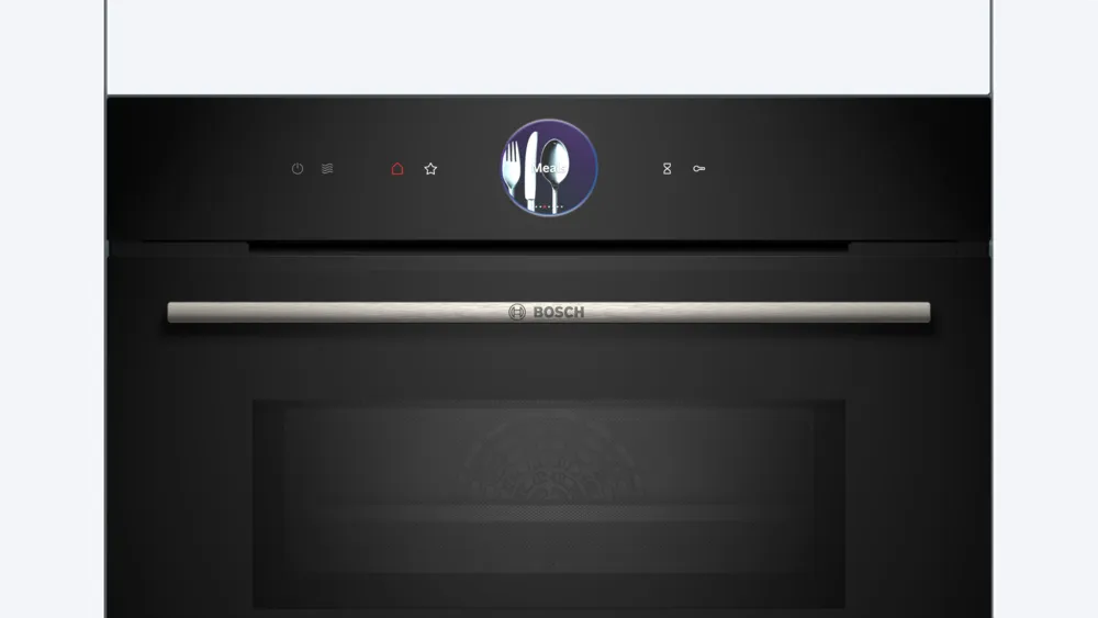 Bosch CMG7361B1 SER8 Compact combi microwave oven, EcoClean back, 20 HM, TFT-touchdisplay