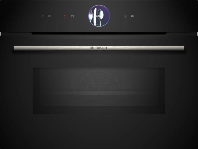 Bosch CMG7361B1 SER8 Compact combi microwave oven, EcoClean back, 20 HM, TFT-touchdisplay