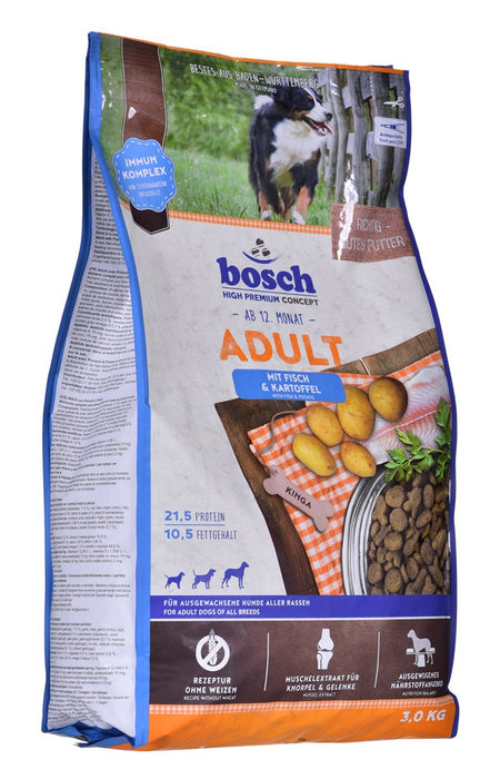 BOSCH Fish & Potato - dry dog food - 3 kg