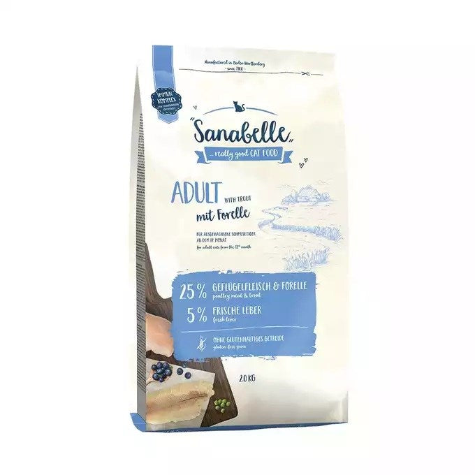 BOSCH Sanabelle Adult Trout - dry cat food - 2kg
