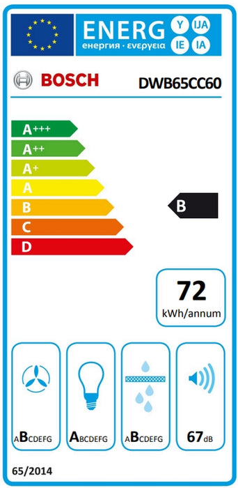 Hood BOSCH DWB65CC60