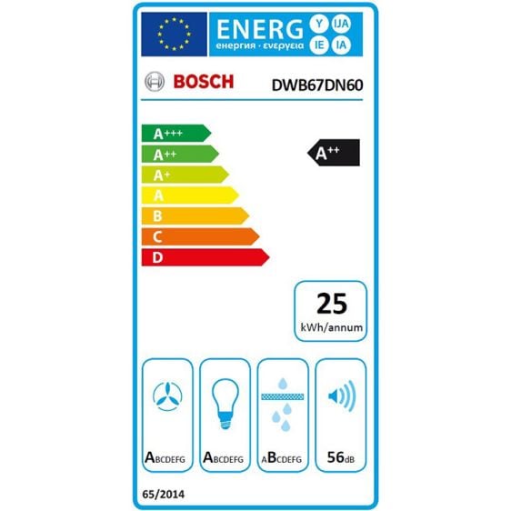 Hood BOSCH DWB67DN60