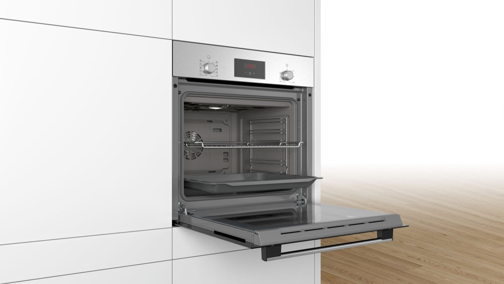 Bosch HBF154BS0, Built-in oven 3D HotAir, EcoClean Direct, 66l
